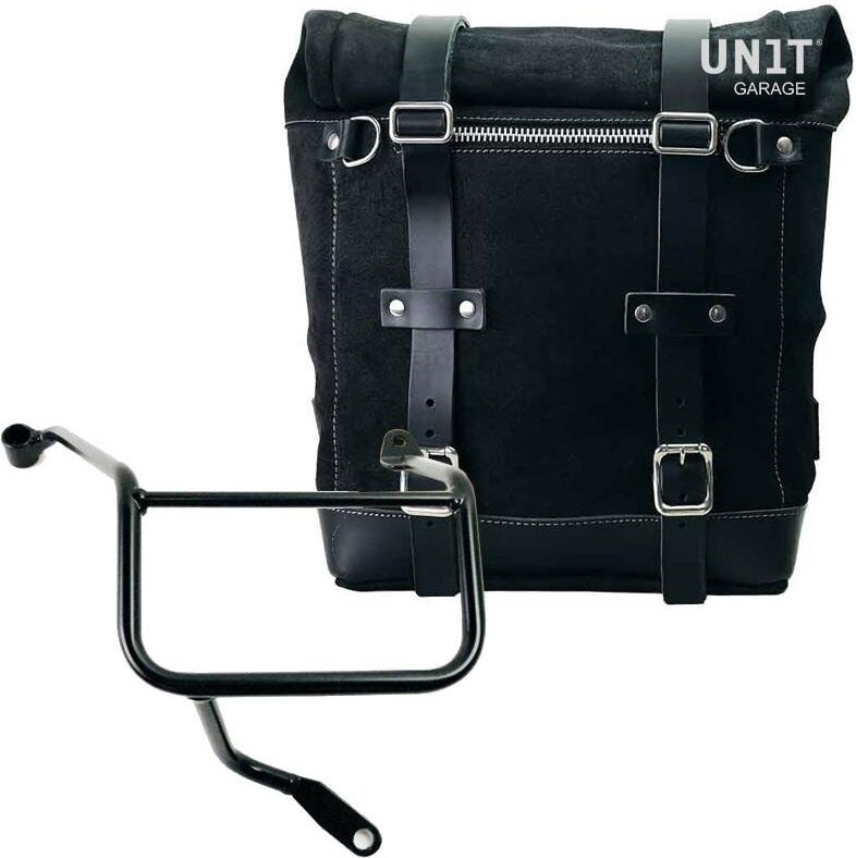 UNIT GARAGE ユニットガレージ Unit Garage Waxed suede side pannier Scram 22L-3...