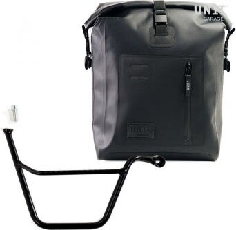 UNIT GARAGE ユニットガレージ Unit Garage Khali side pannier in TPU + Right Subframe Triumph T100 Bonneville (2001-2016) | UG001+1005DX BONNEVILLE TRIUMPH トライアンフ サイドバッグ 車体用バッグ・ケース