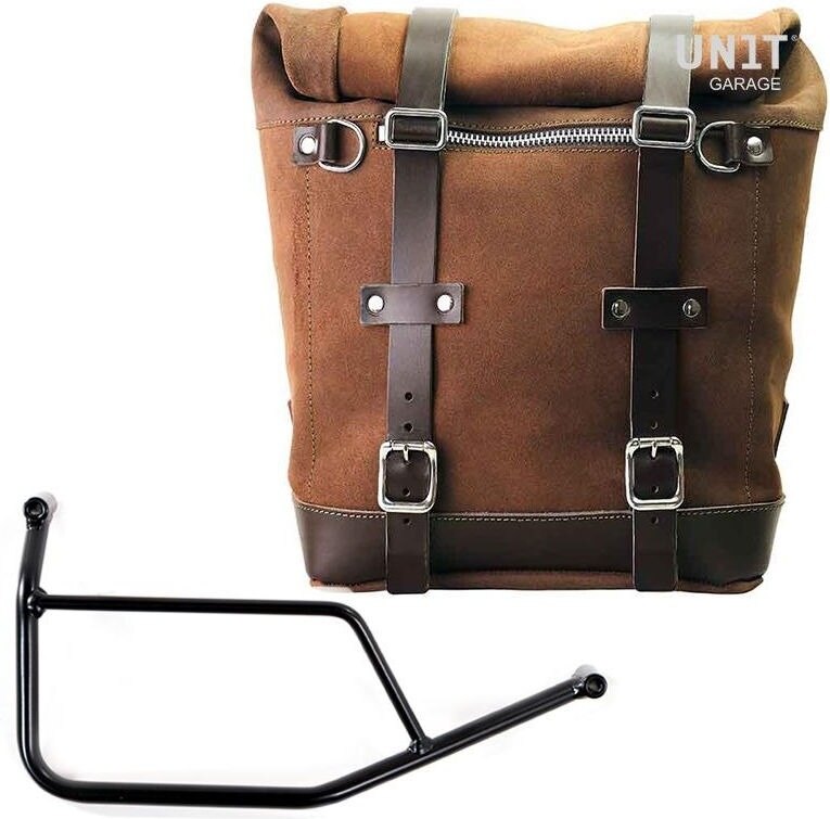 UNIT GARAGE ユニットガレージ Unit Garage Waxed suede side pannier Scram 22L-3...