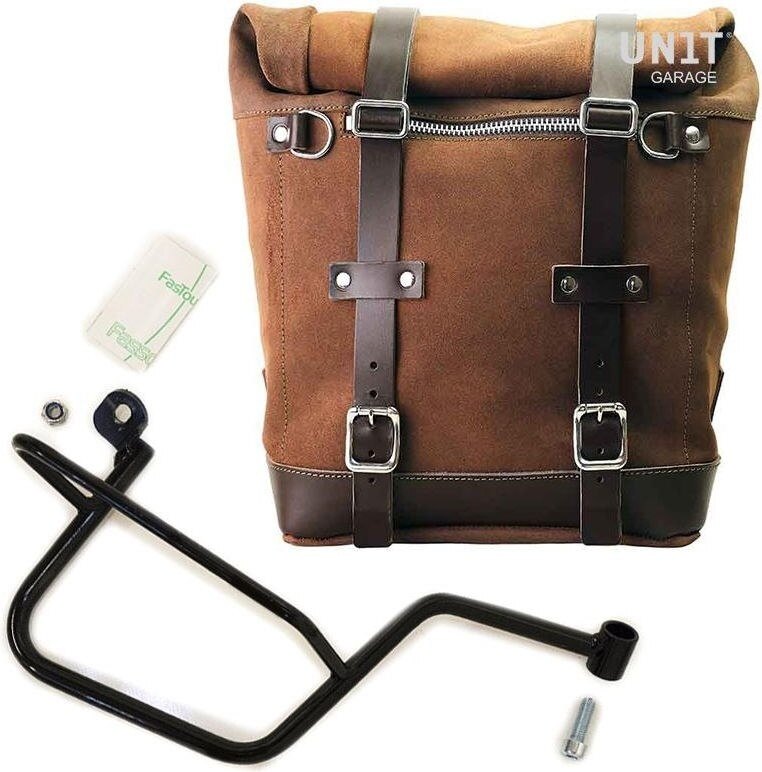 UNIT GARAGE ユニットガレージ Unit Garage Waxed suede side pannier Scram 22L-3...