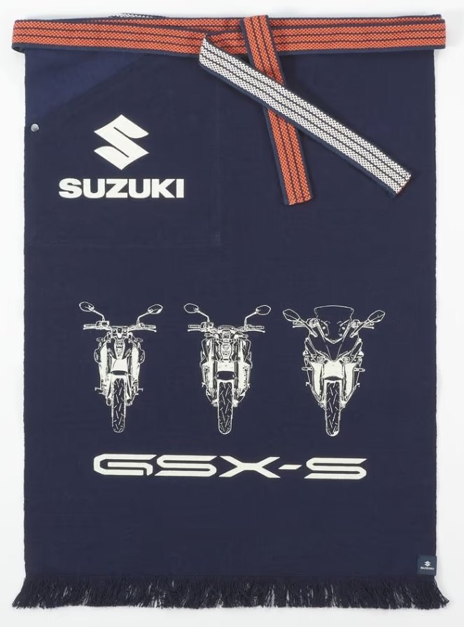 SUZUKI スズキ 鈴木式織機製 前掛け GSX-S GSX-S125 GSX-S150 GSX-S750 GSX-S1000 GSX-S1000F GSX-S100..