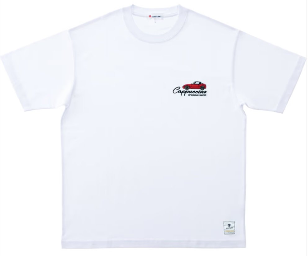 SUZUKI スズキ Tシャツ ヘリテージシリーズ カプチーノ アパレル
