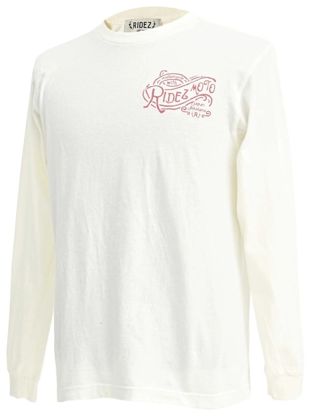 RIDEZ ライズ DON‘T BE SQUID L／S TEE オリジナル バイク ロングスリーブTシャツ ...