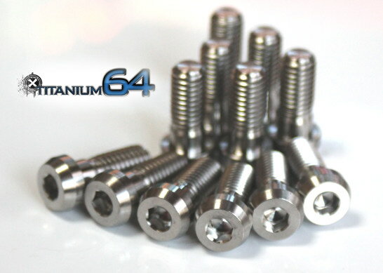 TITANIUM64 チタニウムロクジュウヨン フロントローターボルト HYPERMOTARD DUCATI ドゥカティ ローターボルト ブレーキ