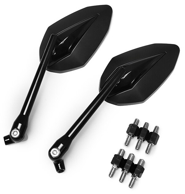 ENDURANCE エンデュランス ラジカルミラー 2本セット HONDA ホンダ KAWASAKI カワサキ SUZUKI スズキ TRIUMPH トライアンフ HARLEY-DAVIDSON ハーレーダビッドソン YAMAHA ヤマハ ミラー ハンドル