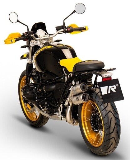 REMUS レムス Slip-On Double Mesh Sport Silencer，Stainless Brushed，Connection Tube，Incl. Ece Type Approval スリップオンマフラー マフラー