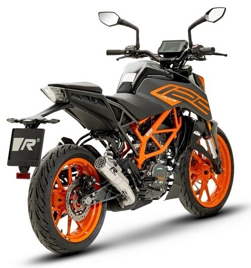 REMUS レムス Slip-On Mesh Stainless Brushed，Stainless Connection Tube，No EEC- Approval フルエキゾーストマフラー マフラー