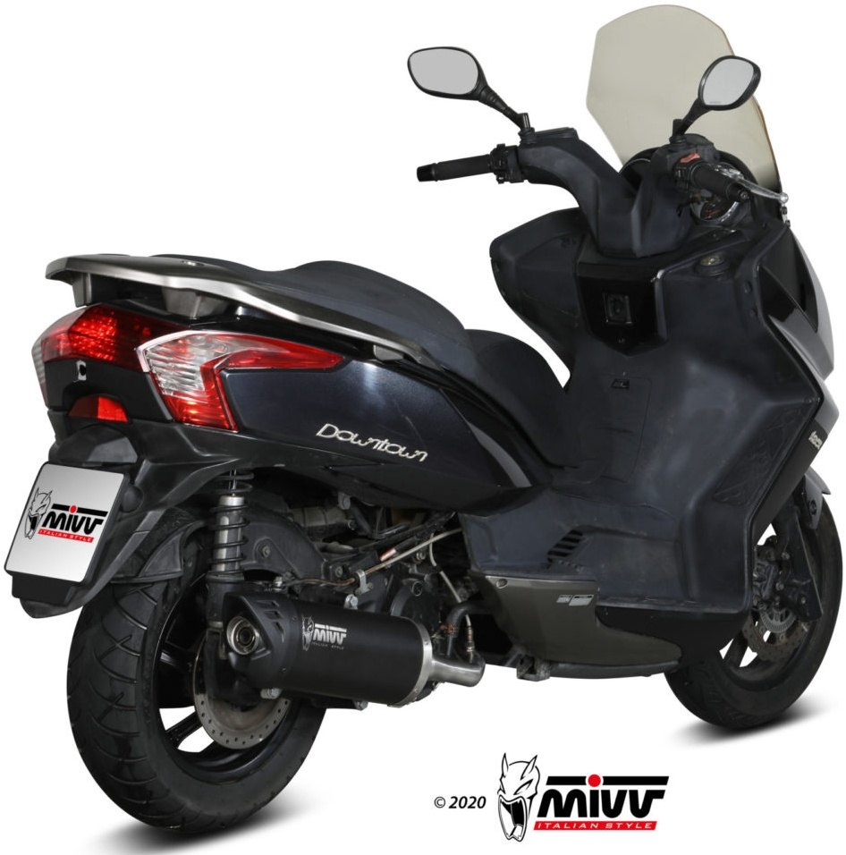 MIVV ミヴ MOVER フルエキゾーストマフラー DOWNTOWN 125 KYMCO キムコ マフラー