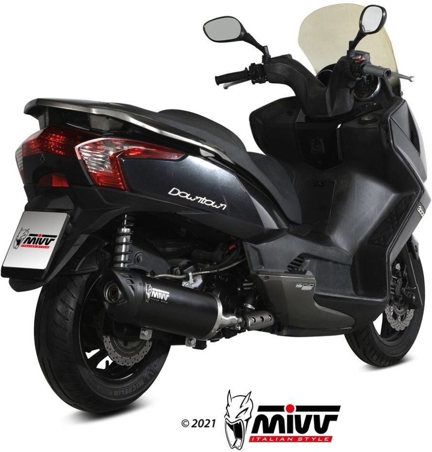 MIVV ミヴ MOVER フルエキゾーストマフラー DOWNTOWN 300 KYMCO キムコ マフラー