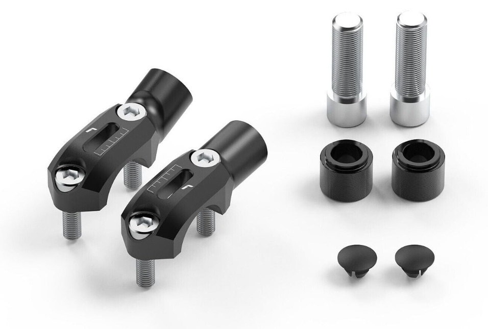 rizoma リゾマ Side Mount mounting kit for Stealth Naked mirror Speed Triple 1200 RS Street 765 Moto2 Edition TRIUMPH トライアンフ ミラーアダプター ハンドル