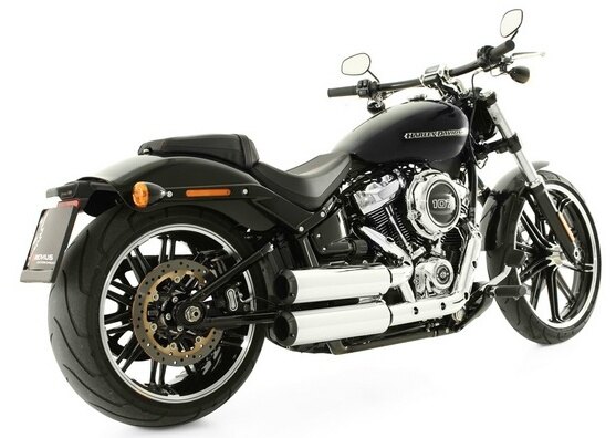 REMUS レムス Complete System 2-2 With 2 X Custom Exhaust Φ102 mm Incl. Cat. Asc，Stainless Chrome，Endcap Straight End V1 Pcs.，Alloy Black フルエキゾーストマフラー マフラー