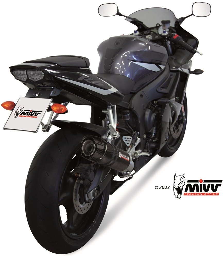 Other - MIVV ミヴ GP スリップオンマフラー YZF 600 R6 YAMAHA ヤマハ マフラー 仕様：カーボン＋カーボンエンドキャップ付き