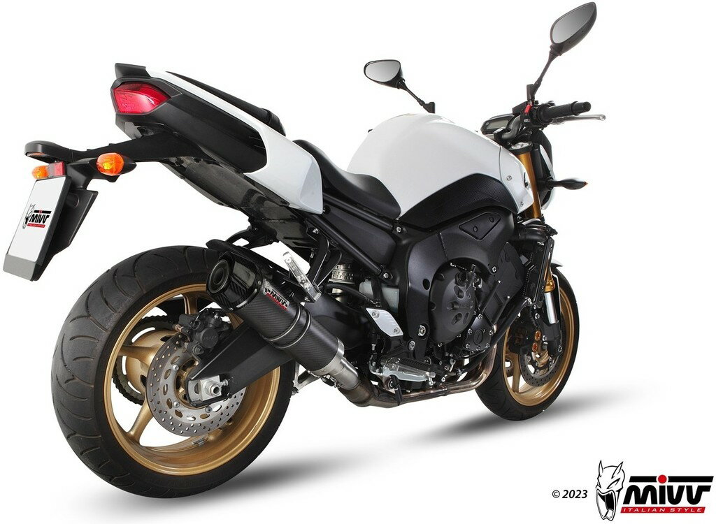 Other - MIVV ミヴ GP スリップオンマフラー FZ8 FAZER 8 YAMAHA ヤマハ マフラー 仕様：カーボン＋カーボンエンドキャップ付き