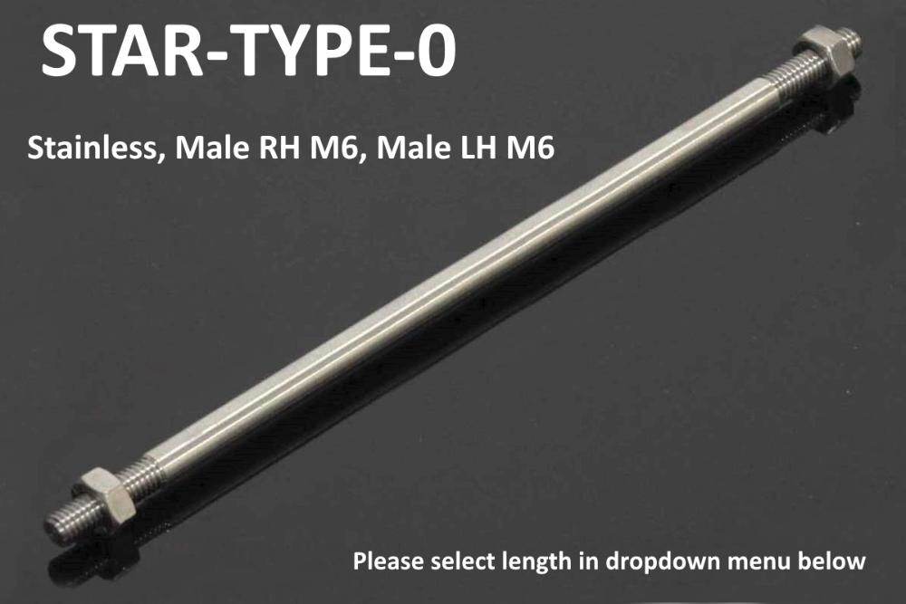 ■注意■この商品は下記となります。必ずご確認ください。サイズ：165mm (STAR-0165)■他の商品はこちらですサイズ：100mm (STAR-0100)はこちらサイズ：105mm (STAR-0105)はこちらサイズ：110mm (STAR-0110)はこちらサイズ：115mm (STAR-0115)はこちらサイズ：120mm (STAR-0120)はこちらサイズ：125mm (STAR-0125)はこちらサイズ：130mm (STAR-0130)はこちらサイズ：135mm (STAR-0135)はこちらサイズ：140mm (STAR-0140)はこちらサイズ：145mm (STAR-0145)はこちらサイズ：150mm (STAR-0150)はこちらサイズ：155mm (STAR-0155)はこちらサイズ：160mm (STAR-0160)はこちらサイズ：170mm (STAR-0170)はこちらサイズ：175mm (STAR-0175)はこちらサイズ：180mm (STAR-0180)はこちら...■商品概要エンドサイズ ：正ネジM6/逆ネジ M6■注意点※Fit for model：Many※取扱説明書が付属する場合は外国語となります。※輸入商材の為、納期が遅れる場合がございます。あらかじめご了承ください。※メーカー都合により商品の仕様変更がある場合がございます。ご了承ください。　※画像はイメージです。