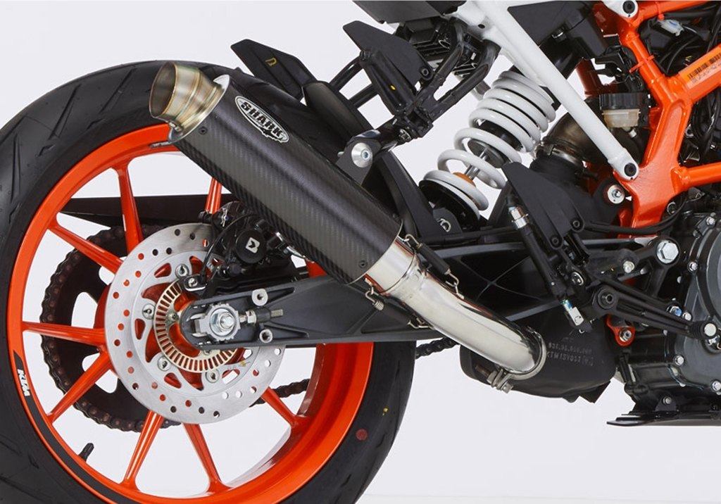 SHARK シャーク SRC 4 Slip on exhaust (2-1) Super Short スリップオンマフラー 990 Duke KTM マフラー