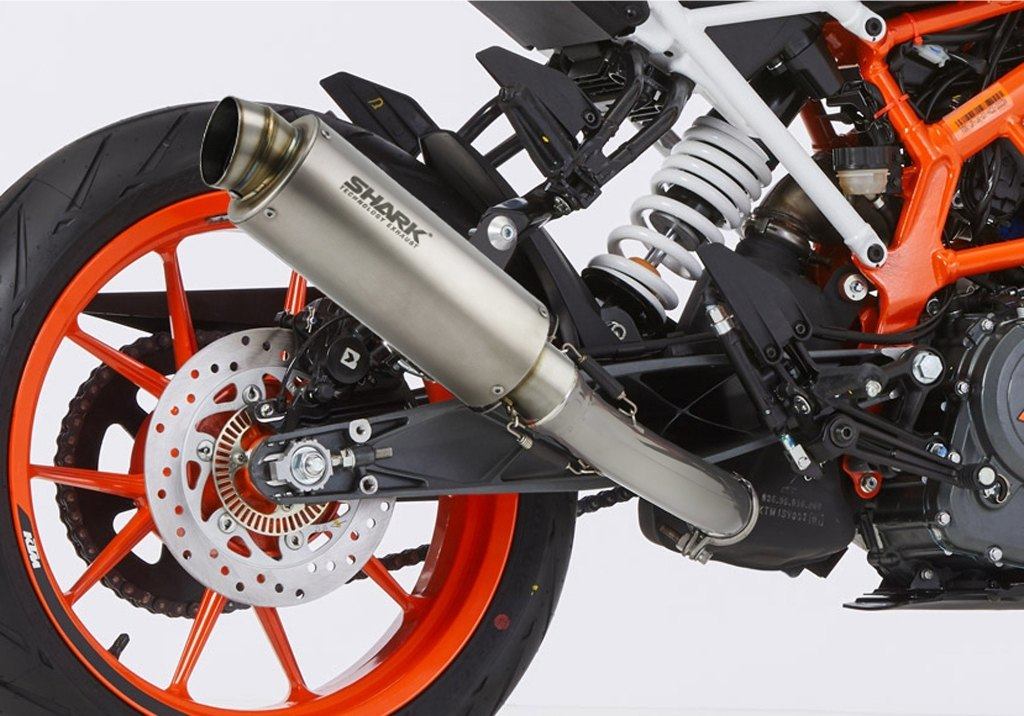 SHARK シャーク SRC 4 Slip on exhaust (2-1) Super Short スリップオンマフラー 990 Duke KTM マフラー