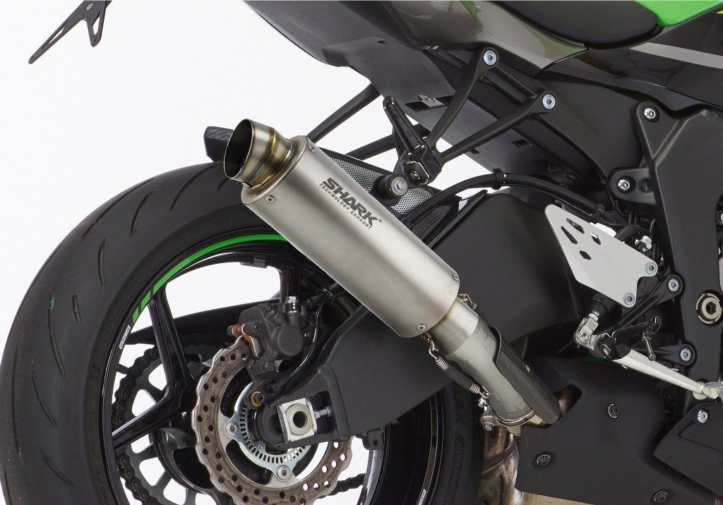 SHARK シャーク SRC 4 Slip on exhaust (4-1) Super Short スリップオンマフラー ZX-4R SE ZX-4RR KAWASAKI カワサキ マフラー