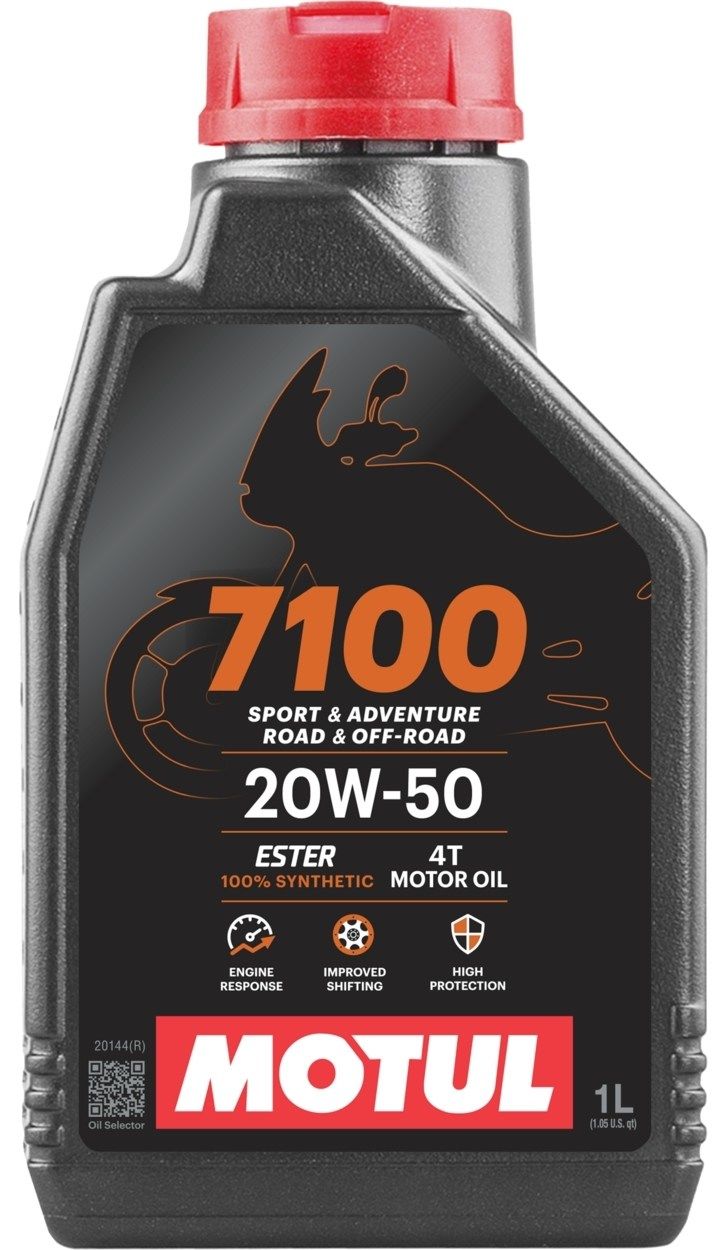 MOTUL ����塼�� 7100 4T ��20W-50�ۡ�1L�ۡ�4�������륪����� 4�������륪���� ������