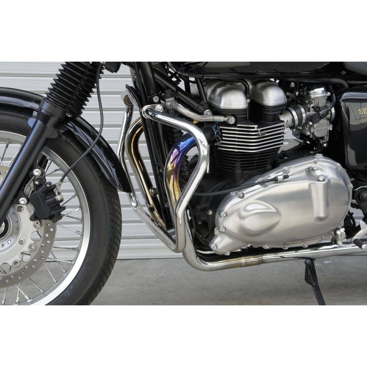 OVER オーヴァー エンジンガード THRUXTON900 [スラクストン] TRIUMPH トライアンフ フレーム