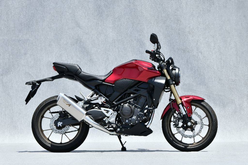 YAMAMOTO RACING ヤマモトレーシング SPEC-A SUS TYPE-SA CB250R HONDA ホンダ フルエキゾーストマフラー マフラー サイレンサー：チタン