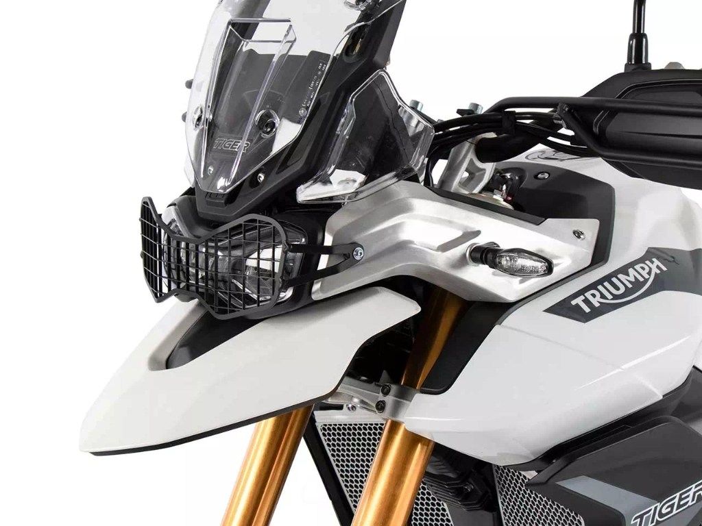 HEPCO＆BECKER ヘプコ＆ベッカー ヘッドライトガード／ヘッドライトグリル Tiger850 Sport Tiger 900GT Pro 900 Rally TRIUMPH トライアンフ ヘッドライトガード 外装