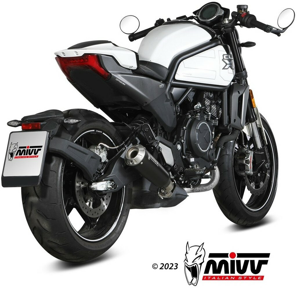 MIVV ミヴ X-M1 スリップオンマフラー 700 CL-X マフラー
