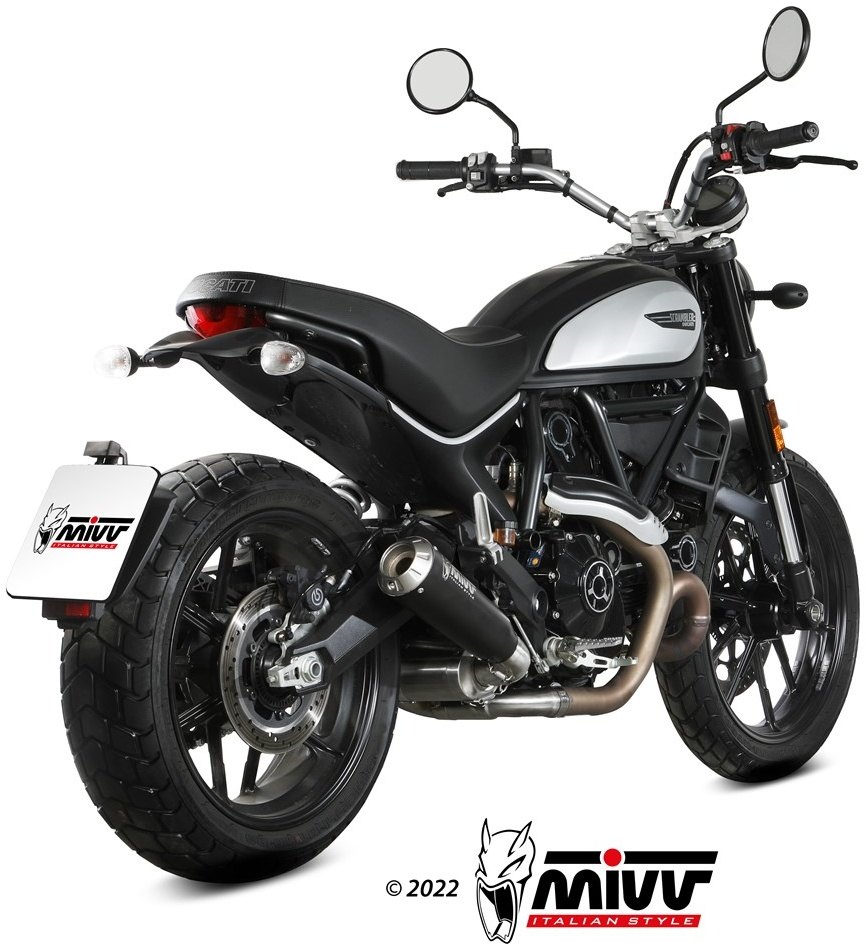 MIVV ミヴ X-M1 スリップオンマフラー SCRAMBLER 800 DUCATI ドゥカティ マフラー