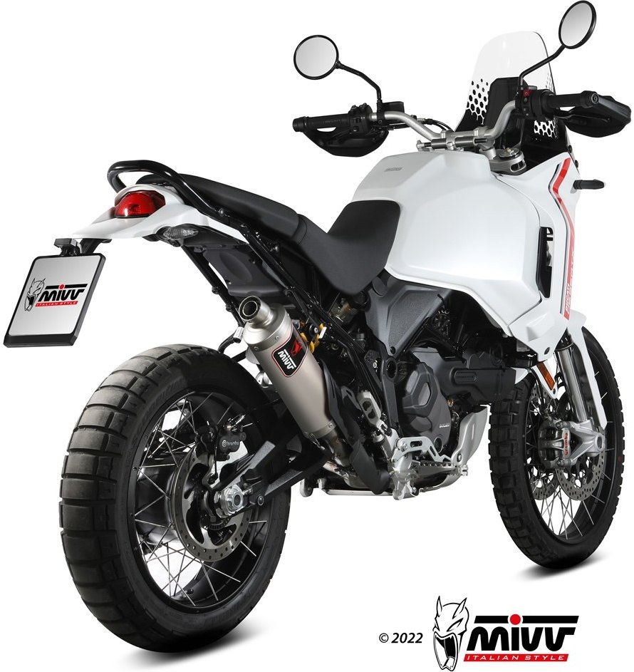MIVV ミヴ DAKAR スリップオンマフラー DESERTX DUCATI ドゥカティ マフラー