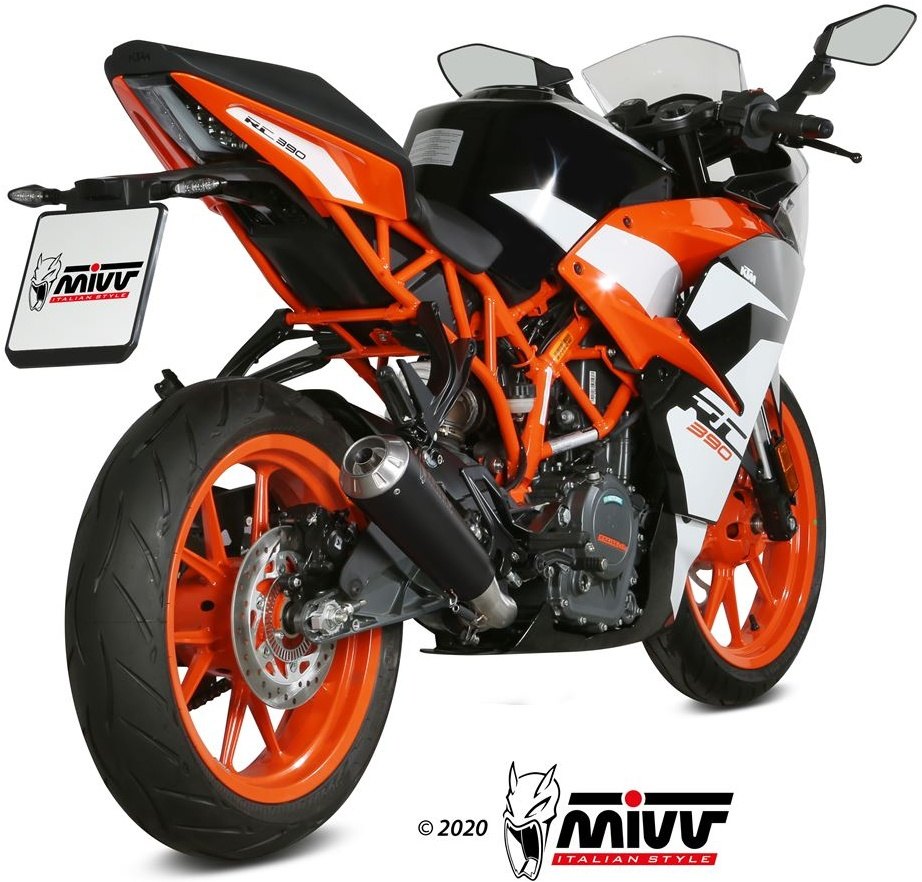 MIVV ミヴ X-M1 スリップオンマフラー RC 390 DUKE 125 KTM マフラー