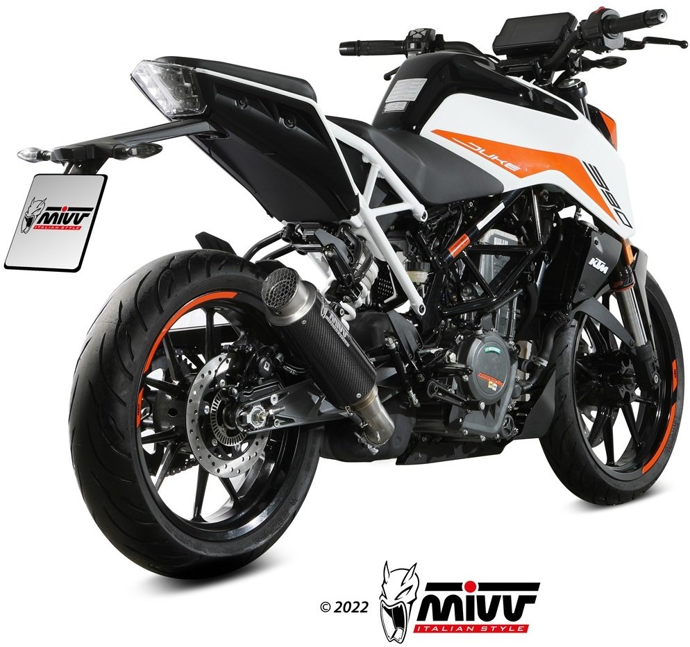 MIVV ミヴ GP PRO スリップオンマフラー 390 DUKE 125 KTM マフラー