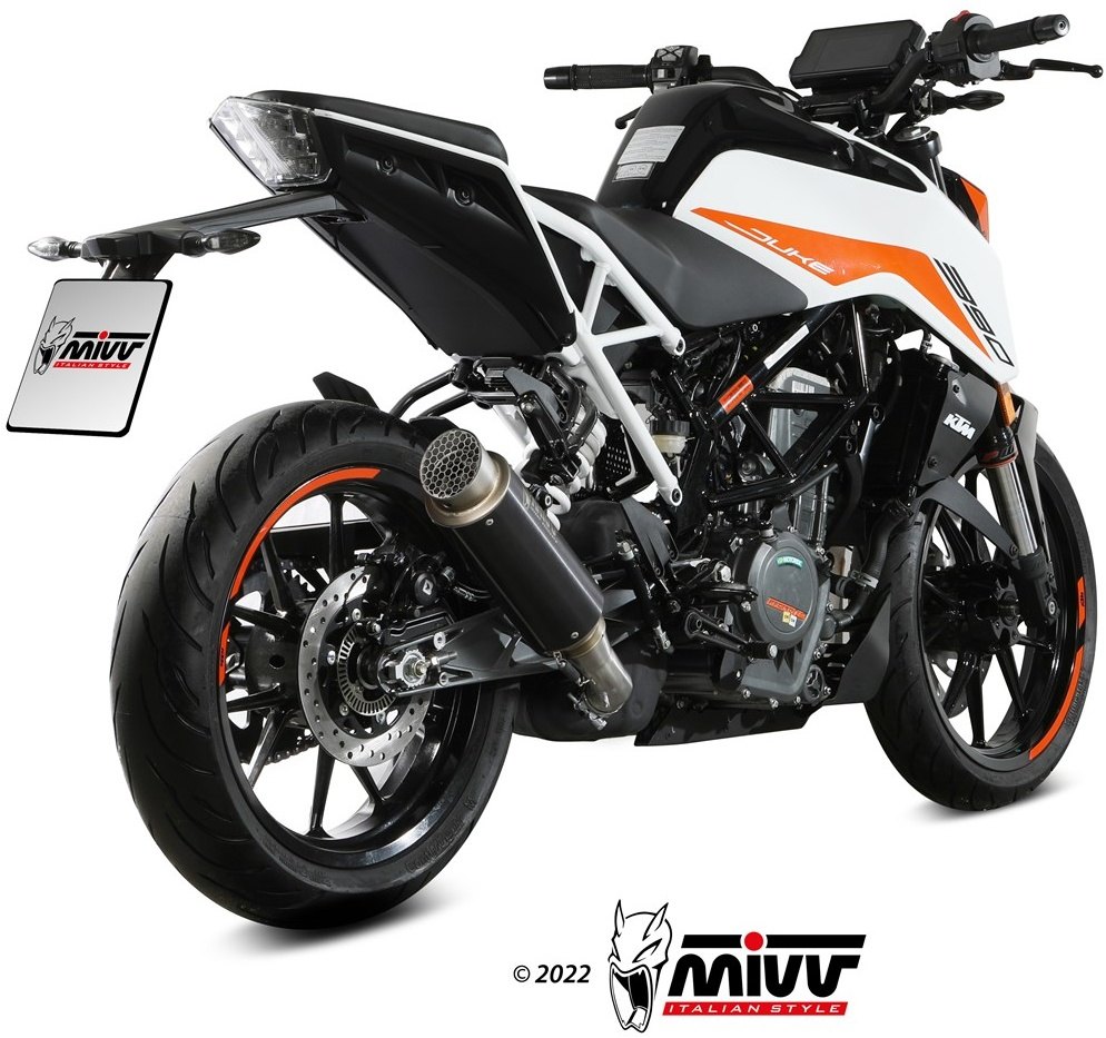 MIVV ミヴ GP PRO スリップオンマフラー 390 DUKE 125 KTM マフラー