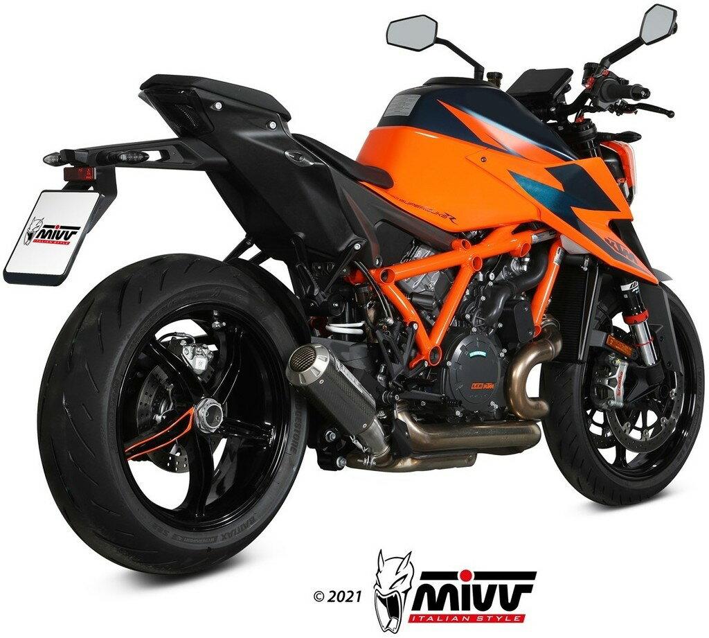 MIVV ミヴ MK3 スリップオンマフラー 1290 SUPERDUKE R KTM マフラー