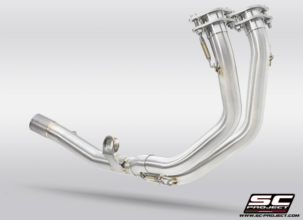SC-PROJECT SCプロジェクト フルエキゾーストパイプキット XL750 TRANSALP HONDA ホンダ エキゾーストパイプ マフラー