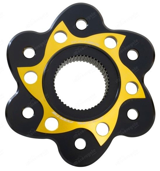DUCABIKE (DBK) ドゥカバイク (ディービーケー) リアスプロケットフランジ DUCATI ドゥカティ スプロケットキャリア 駆動系 カラー：ゴールド