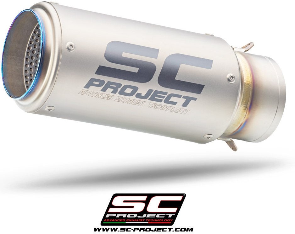 SC-PROJECT SCプロジェクト CR-T スリップオンサイレンサー スリップオンマフラー マフラー 差込内径：65mm / 本体材質：チタン