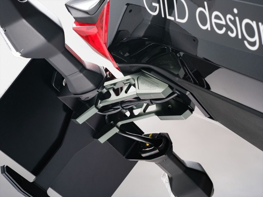 GILD design ギルドデザイン ビレットライセンスホルダー ZX-25R SE KAWASAKI カワサキ フェンダーレス..