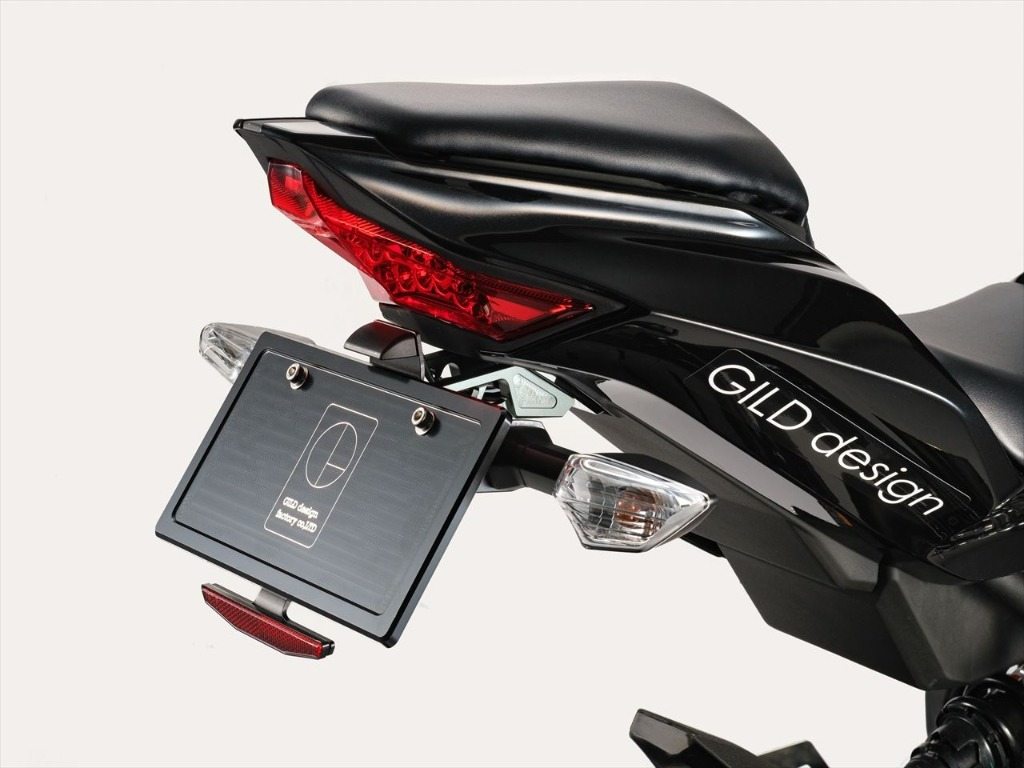 GILD design ギルドデザイン ビレットライセンスホルダー ZX-25R SE KAWASAKI カワサキ フェンダーレスキット フェンダー関連 外装 2