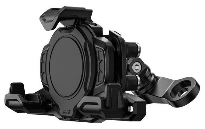 LOBOO ロブー PH02 スマホホルダー バックミラー共締めタイプ スマートフォンホルダー・スマートフォンマウント 電子機器類 タイプ：充電機能なし