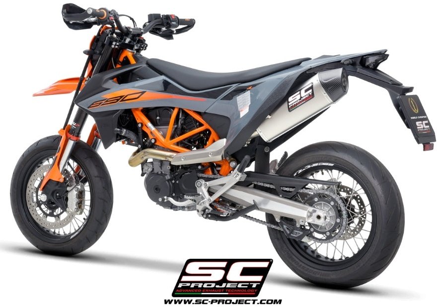 SC-PROJECT SCプロジェクト エクスプローラー II GT スリップオンサイレンサー 690 ENDURO R SMC KTM スリップオンマフラー マフラー