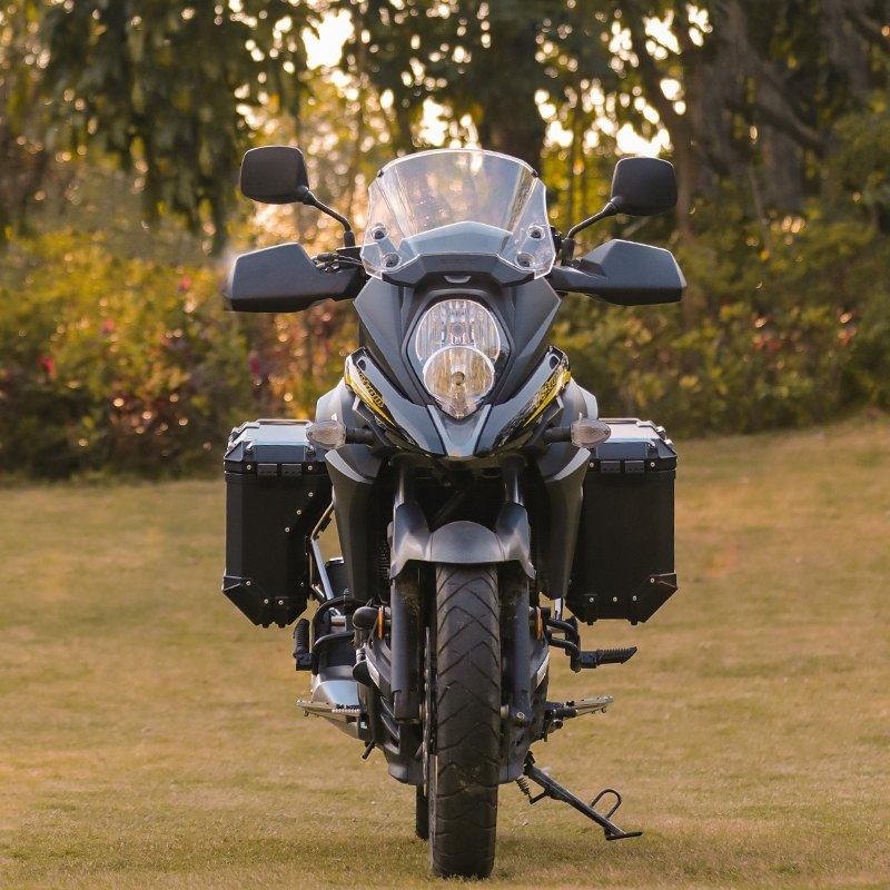 LOBOO ロブー PIKE TRACKERシリーズ 35L＋30L サイドケース キャリア付き Vストロ...