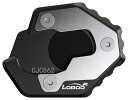 LOBOO ロブー サイドスタンドパッド XMAX250 XMAX300 YAMAHA ヤマハ スタンドパッド・エクステンション フレーム