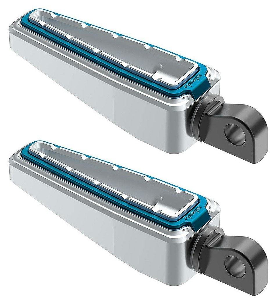 FANGSTER ファングスター フットペグ 棒状のフットペグを採用しているほとんどのハーレー HARLEY-DAVIDSON ハーレーダビッドソン ステップ 足回り カラー：クローム／ブルー(170187)