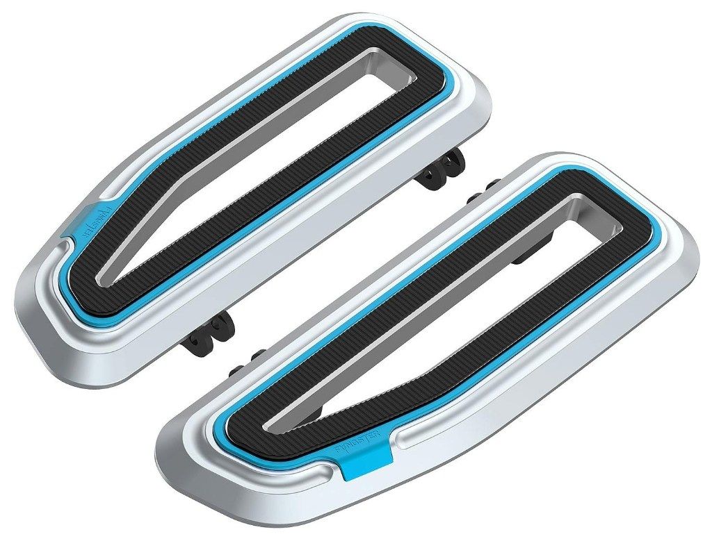 FANGSTER ファングスター フロアボード M8ソフテイルモデル HARLEY-DAVIDSON ハーレーダビッドソン フロアボード・ステップボード ステップ 足回り カラー：クローム／ブルー(170209)