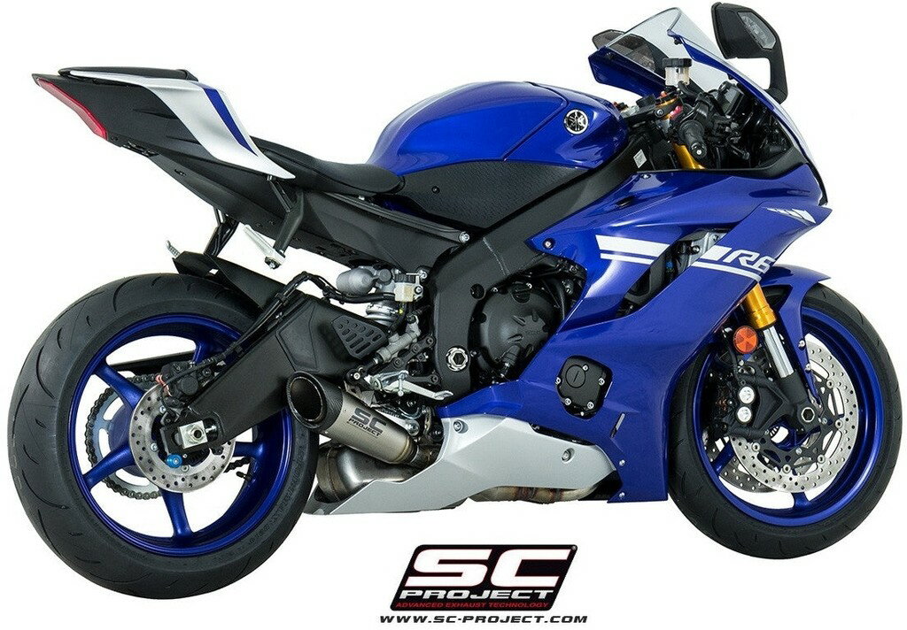 SC-PROJECT SCプロジェクト S1スリップオンサイレンサー YZF-R6 YAMAHA ヤマハ スリップオンマフラー