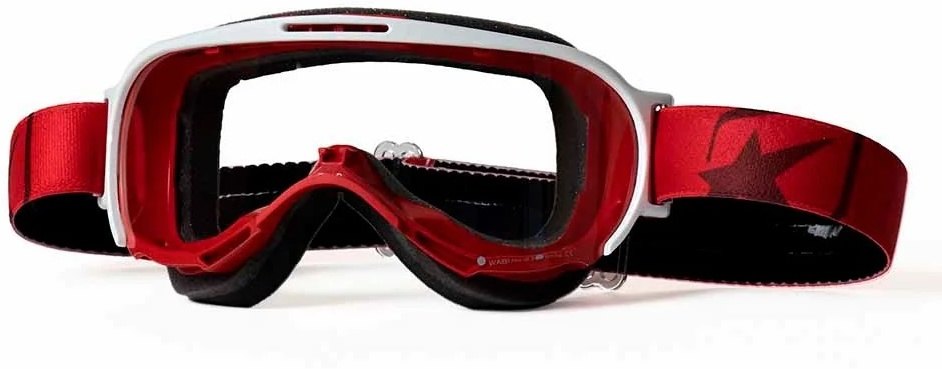 ■商品概要カラー：ホワイト／レッドクリアレンズタイプ：ロードバイク／MTB／SNOW(ウインタースポーツ)使用可能仕様：軽量／クラッシック／UV 保護機能内容量(数量)：本体のみ備考：レンズ LexanR クリア、CE レンズCat.1／光学歪みなし／防曇処理／耐スクラッチトリートメント／紫外線完全保護換気システム　AVS Ariete換気システム／フロントエアインテーク／オープンフィルター3 層フェイスフォーム　1 層目は独立気泡のテクニカルフォーム／2層目はオープンセルの非常に柔らかいテクニカルフォーム／3 層目は低刺激性カーボンX 肌に触れる部分OTG使用不可(度付き眼鏡には不可)■詳細説明2024年モデル コンパクトで軽量 クラッシックタイプ UV ／LexanR レンズ CarbonX を備えた 14層フォームマイクロファイバーバッグ付属必要なものだけを残した美しさのWABIゴーグル■注意点※眼鏡同時装着不可です。※メーカー都合により商品の仕様変更がある場合がございます。ご了承ください。