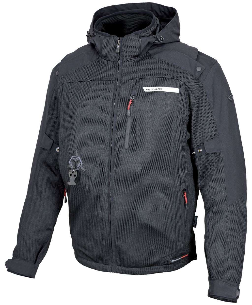 hit air ヒットエアー HDS-MSフーデッドエアバッグメッシュジャケット メッシュジャケット