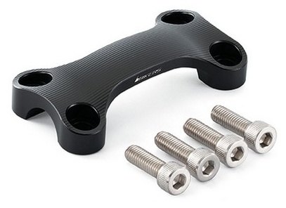 H2C エイチツーシー BIKERS ハンドルバークランプ 22.2mm モンキー125 HONDA ホンダ ハンドルポスト・ハンドルライザー ハンドル周辺パーツ ハンドル