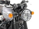 HEPCO&BECKER ヘプコ&ベッカー ヘッドライトグリル Bonneville SE T100 Black T120 TRIUMPH トライアンフ ヘッドライトガード 外装