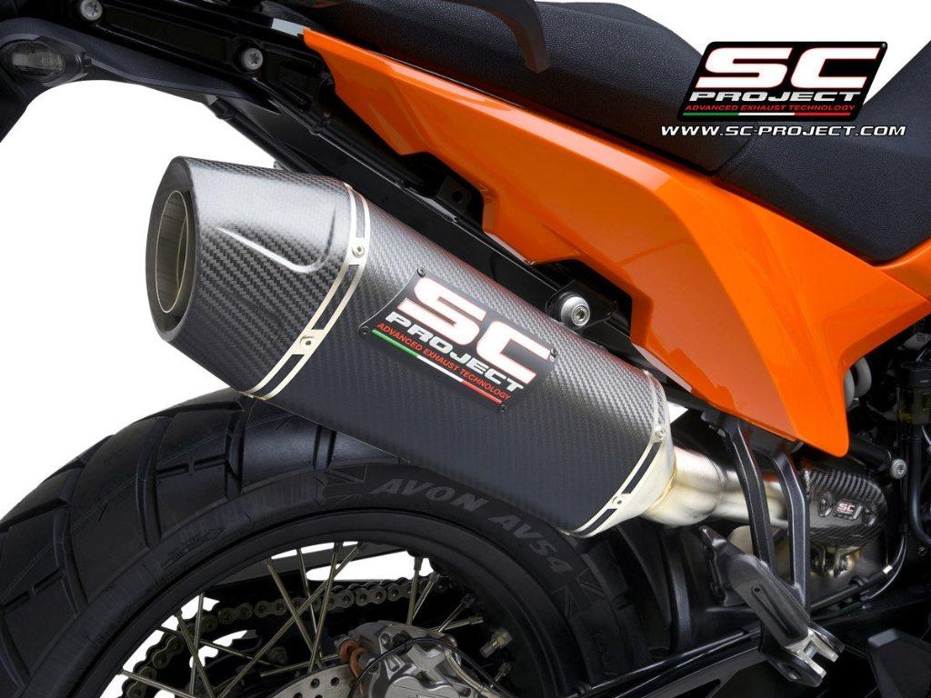 SC-PROJECT SCプロジェクト エクスプローラー II スリップオンサイレンサー【公道走行可】 890 SMT KTM スリップオンマフラー マフラー