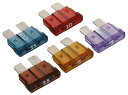 amon エーモン 【MOTO LECTION(モトレクション)】平型ヒューズセット(3/5/7.5/10/15A) ヒューズ 電装系